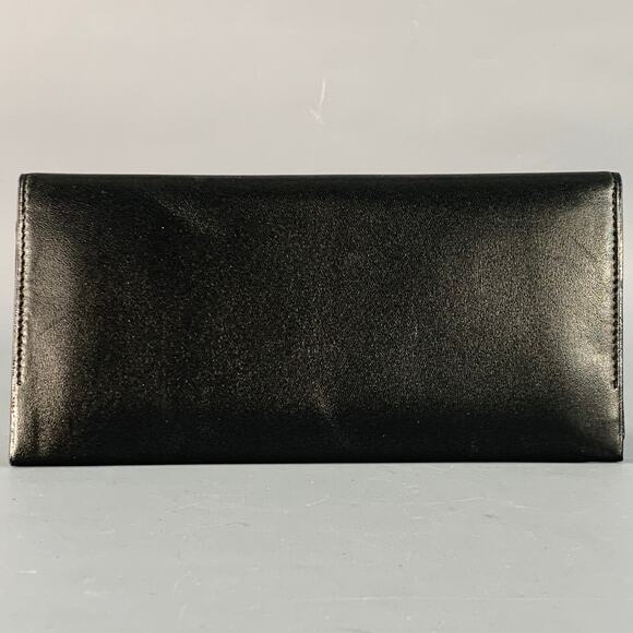 GIVENCHY Black Leather Checkbook Wallet - Picture 3 of 4